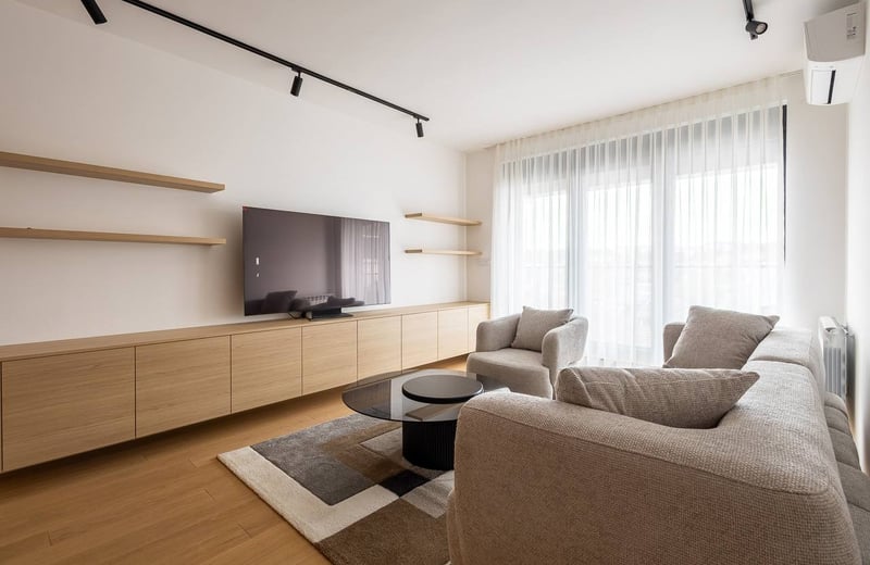 Location d’un élégant appartement de 3 pièces, 82 m², Voždovac, Belgrade, Serbie
